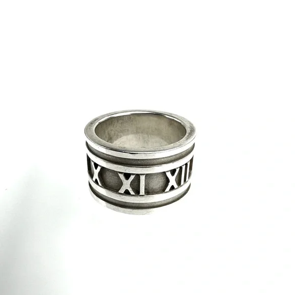 💎 TIFFANY&CO. Atlas 1995 Roman Number SV 925 - Picture 3 of 13